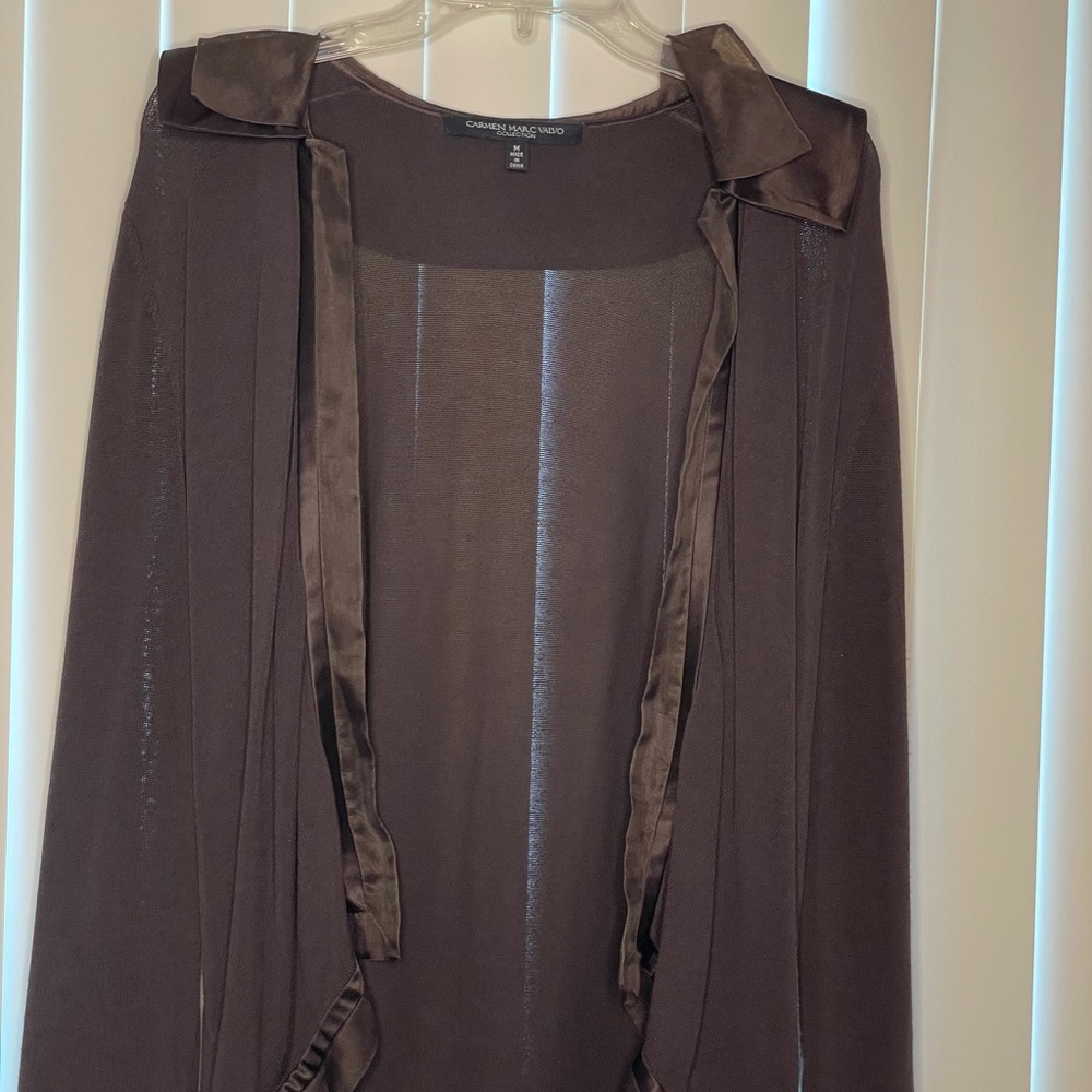 Brown Medium Carmen Marc Valvo Top